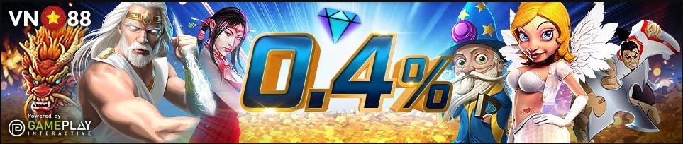 Hoàn trả 0,4% tại slot ra sao? Hoan tra 0,4% tai slot ra sao
