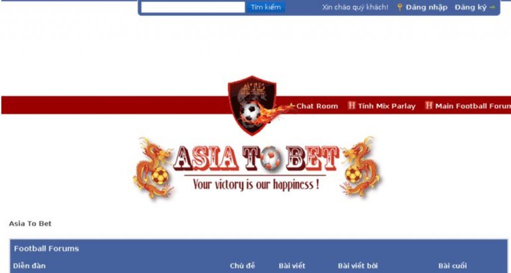 Diễn đàn cá độ uy tín nhất hình ảnh 2 Dien dan ca do bong da lon Viet Nam hinh 2