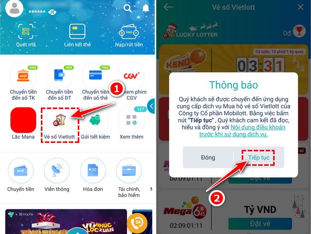 Cach choi Vietlott trên Viettel Pay hinh 4