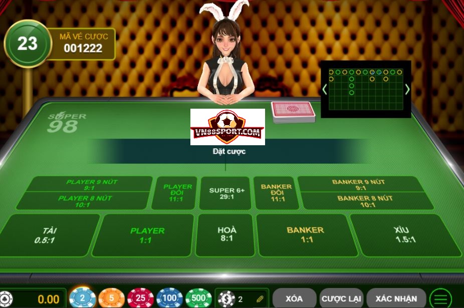 Cách chơi Super 98 Baccarat chi tiết Cach choi Super 98 Baccarat chi tiet