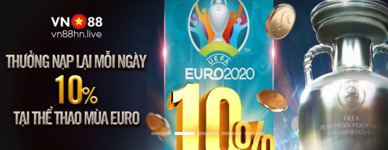 Khuyến mãi nhà cái Vn88 mùa Euro