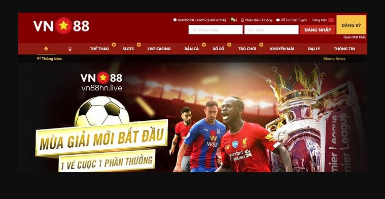 Giới thiệu nhà cái VN88top Khuyen mai nha cai VN88top