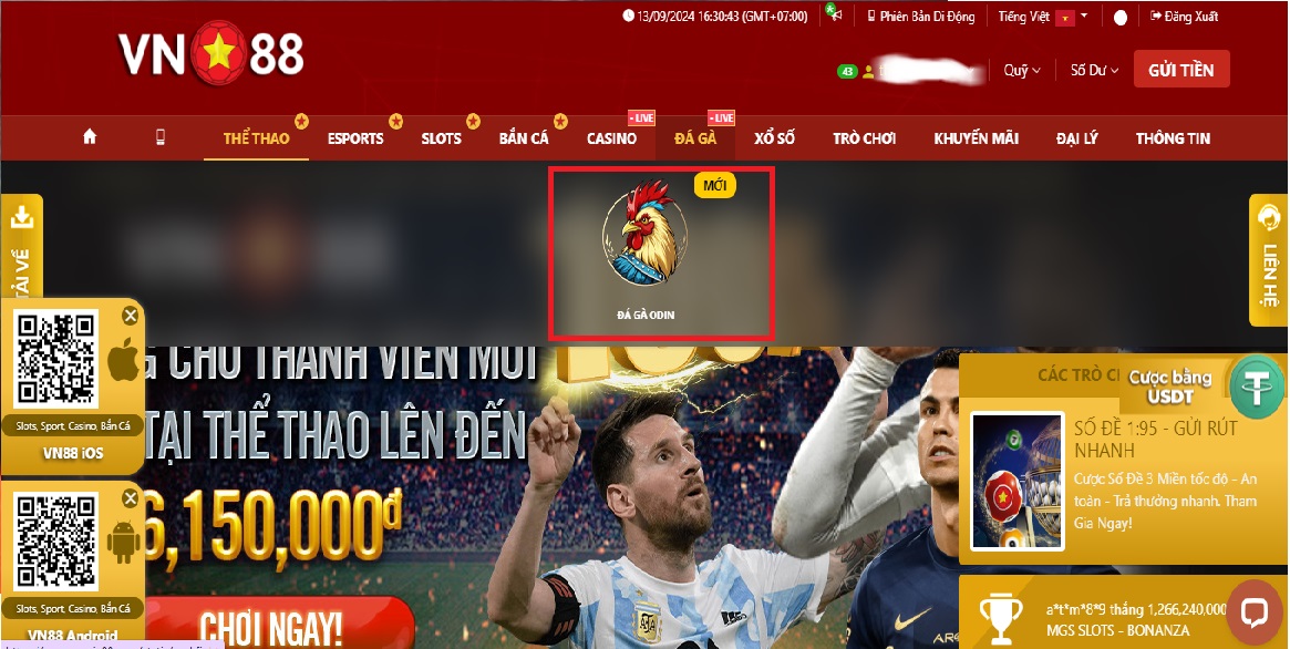 Làm sao để chơi đá gà Odin Vn88? Cach choi da ga Odin Vn88