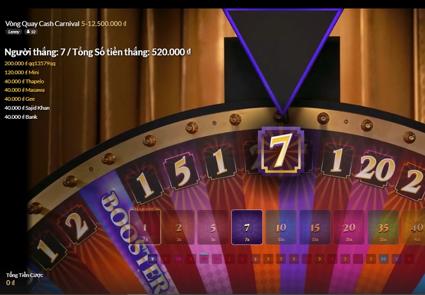 Các bước chơi Vòng Quay Cash Carnival tại Vn88 Huong dan choi Vong Quay Cash Carnival tai Vn88