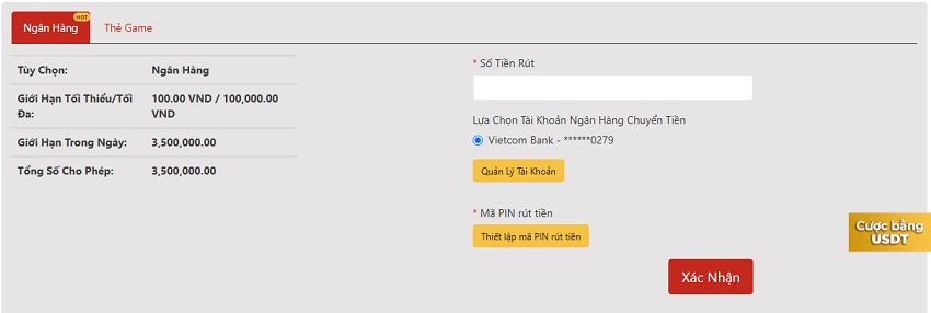 Hướng dẫn rút tiền Vn88 nhanh nhất Cach rut tien Vn88 nhanh nhat