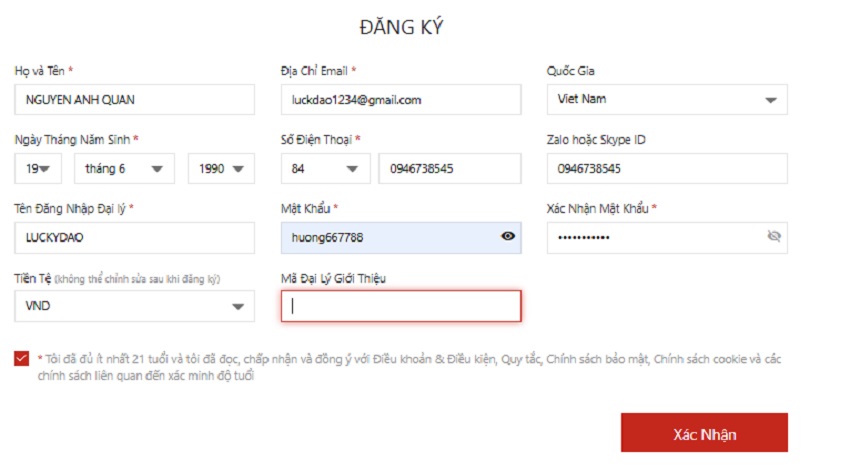 Cách tham gia đại lý Vn88 Cach dang ky dai ly Vn88