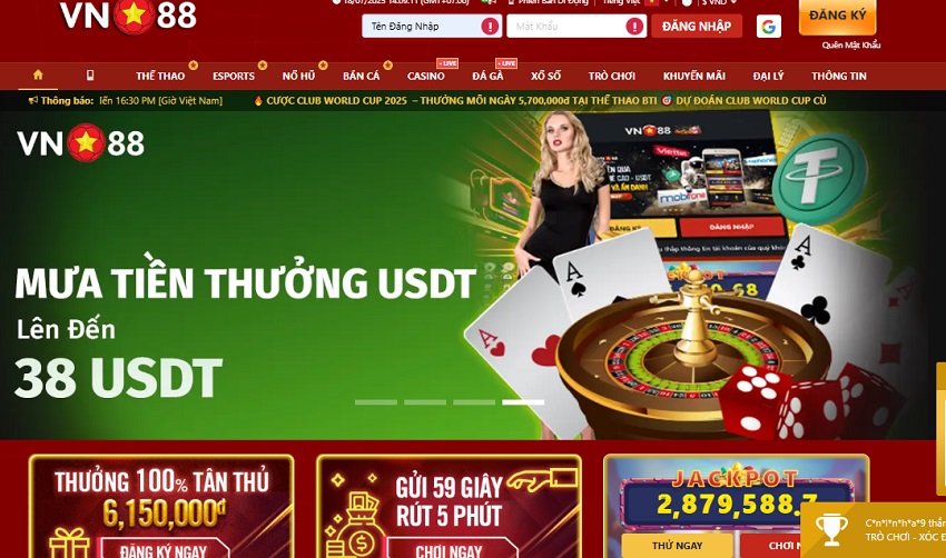 Tìm hiểu nhà cái VN88 Tim hieu thong tin nha cai VN88